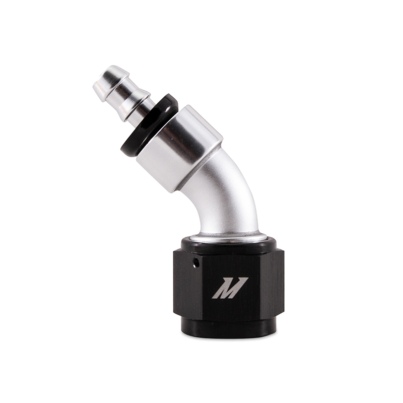 Mishimoto — Mishimoto Push-On Swivel End Hose Fitting, 45 Degrees -10AN
Fitting - view 3